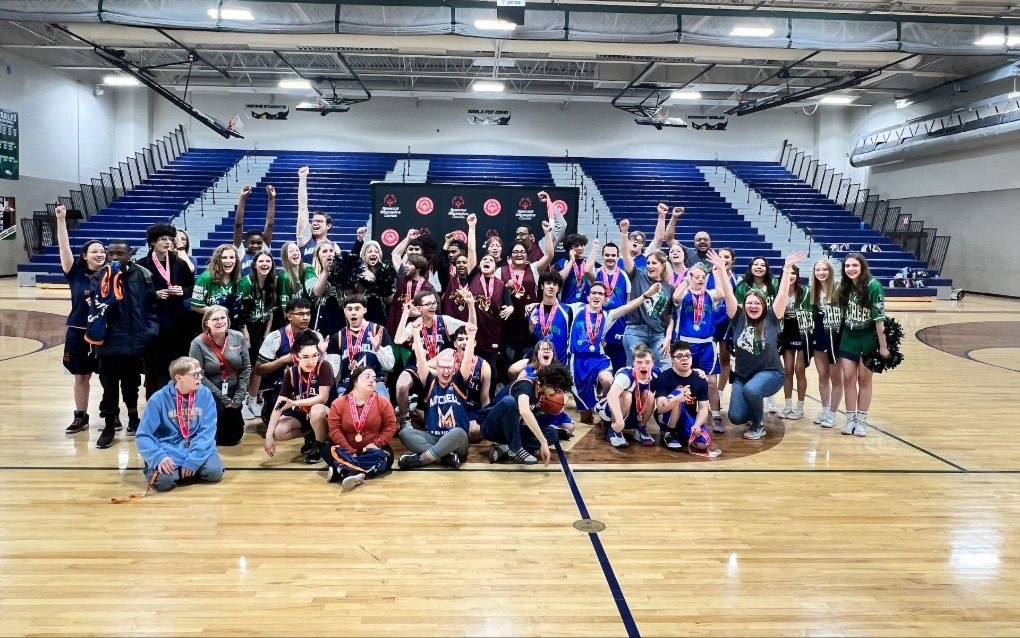 The PCHS Unified Basketball team.